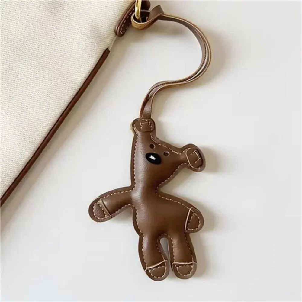 Teddy Bears Key Charms Cute Bear Charm for Purse Handbags Bag Accessories Cars